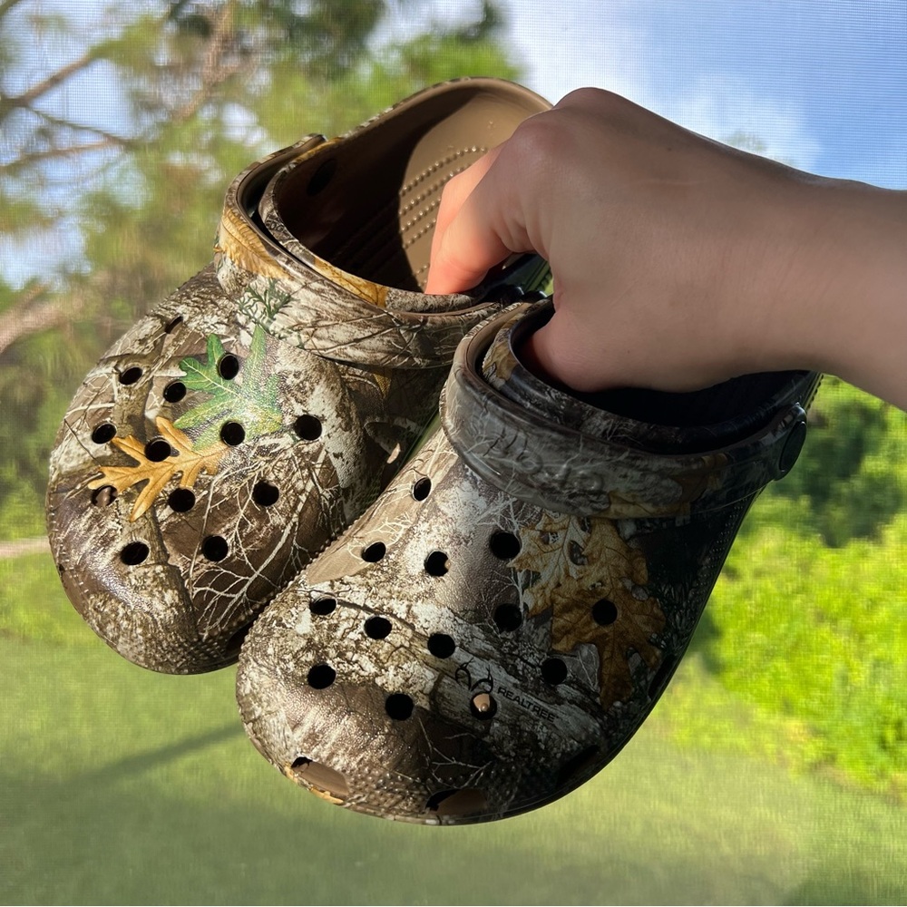 Realtree Camo Crocs